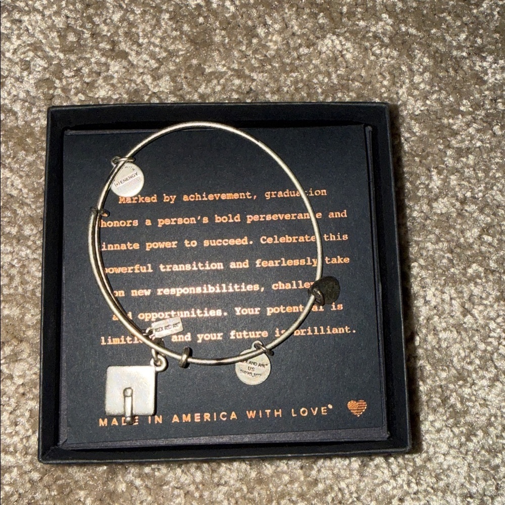 Graduation cap Alex and Ani Bangle Bracelet